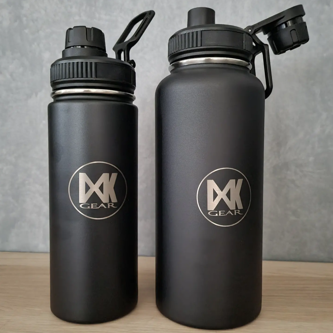 IXK Gear Hot and Cold Bottle. Left: 500ml and Right: 1 litre